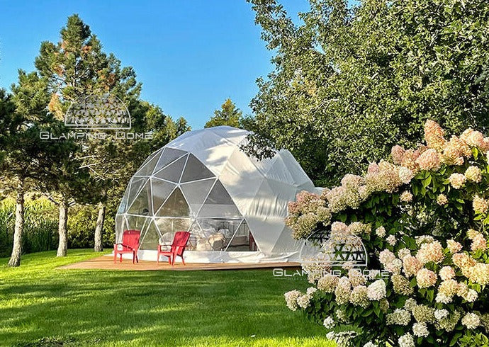 Premium geodesic dome kit for retreats / ADU / glamping / guest House/ yoga  studio / getaway home