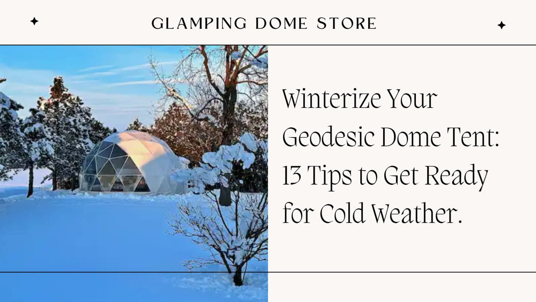 Dome tent use in winter best tips