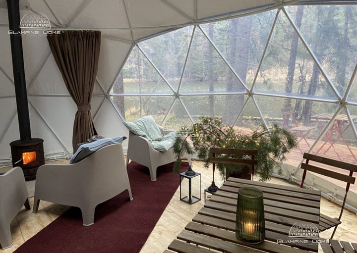 Geodesic Dome Tent - 26 ft (8 m) - Glamping Dome Store